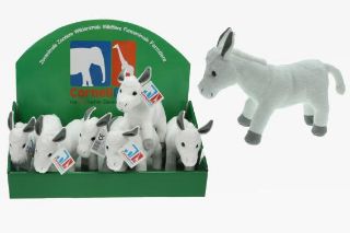 Obrázek z Osel plyš 19cm, bílý(6) 